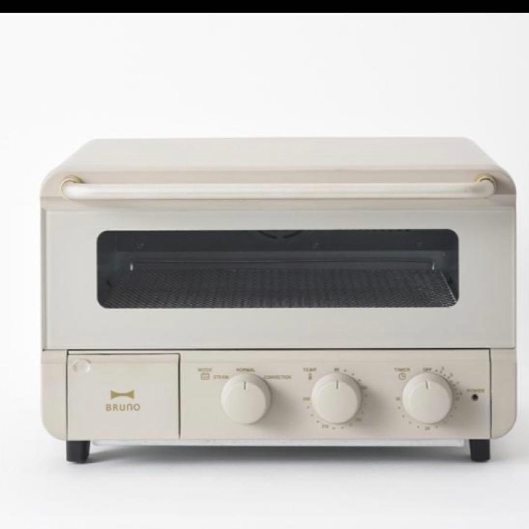 新品未開封BRUNO スチーム&ベイクトースター