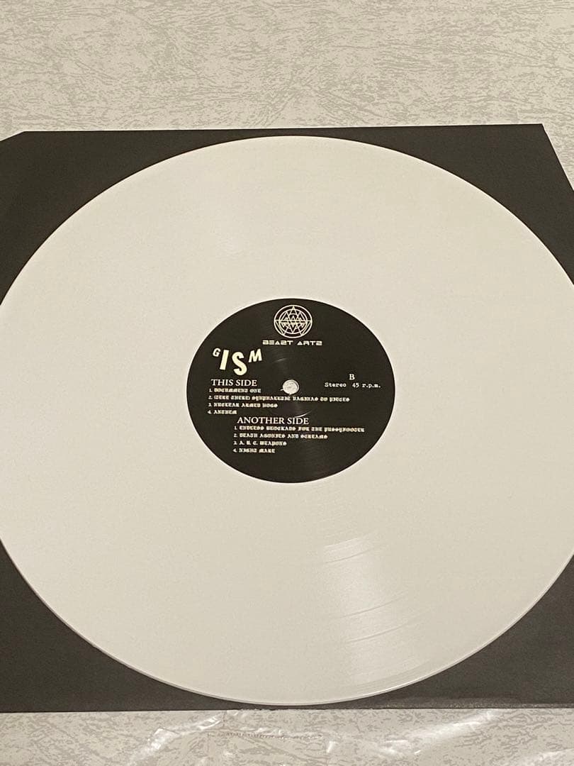 G.I.S.M. 海外限定ホワイト　レコードDETESTATION ギズム