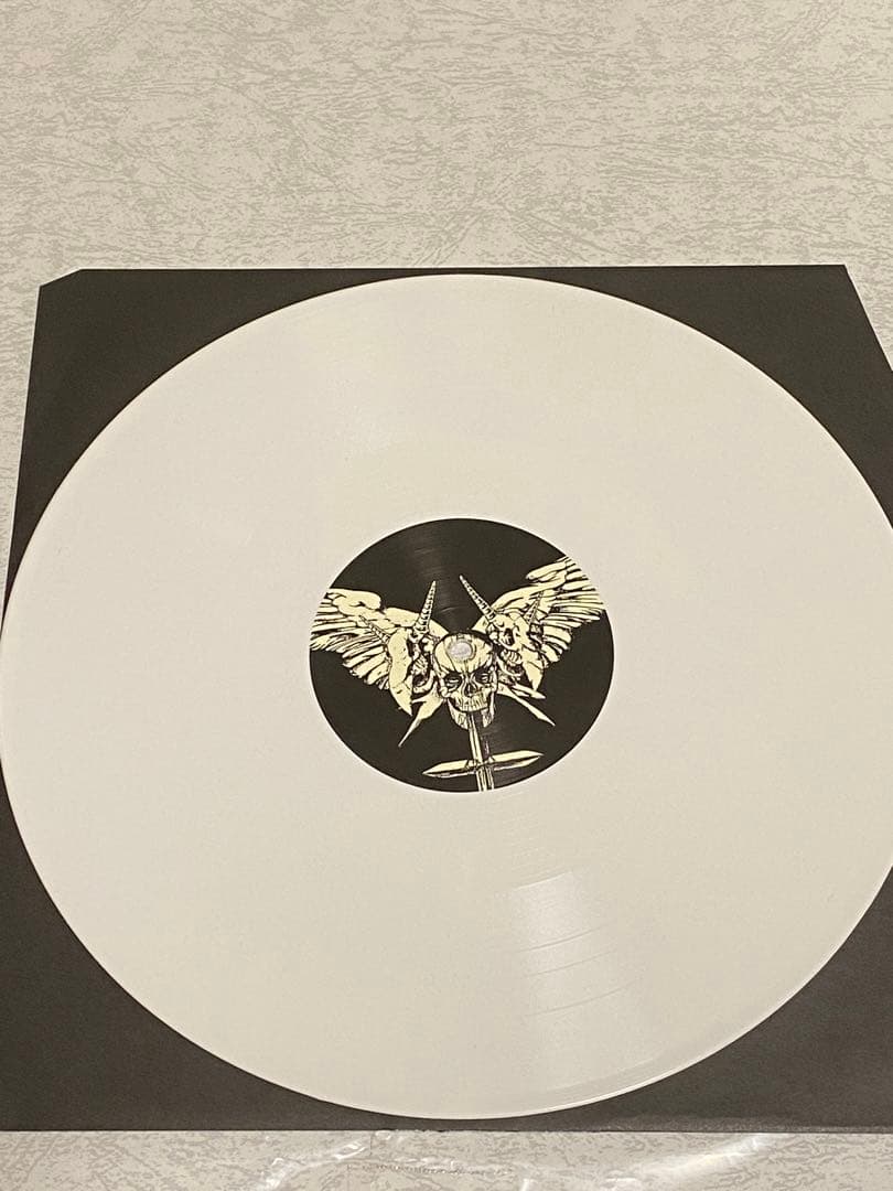 G.I.S.M. 海外限定ホワイト　レコードDETESTATION ギズム