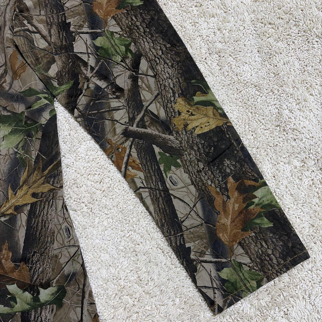 【極美品】ラングラー 迷彩 リアルツリー カモ パンツ USA製 ハンティング