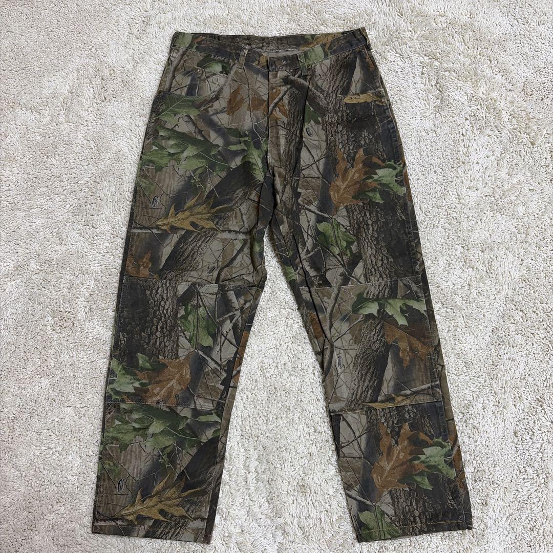 【極美品】ラングラー 迷彩 リアルツリー カモ パンツ USA製 ハンティング