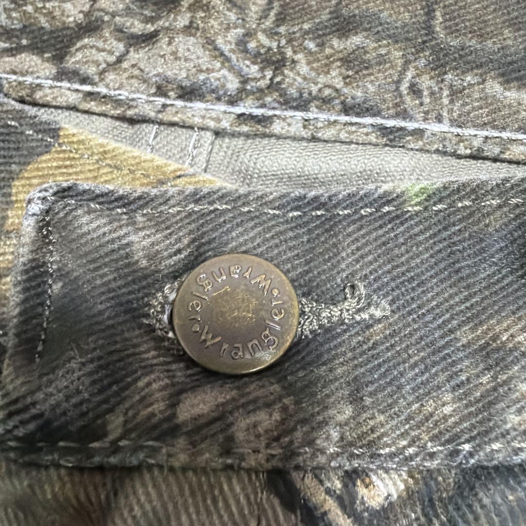 【極美品】ラングラー 迷彩 リアルツリー カモ パンツ USA製 ハンティング