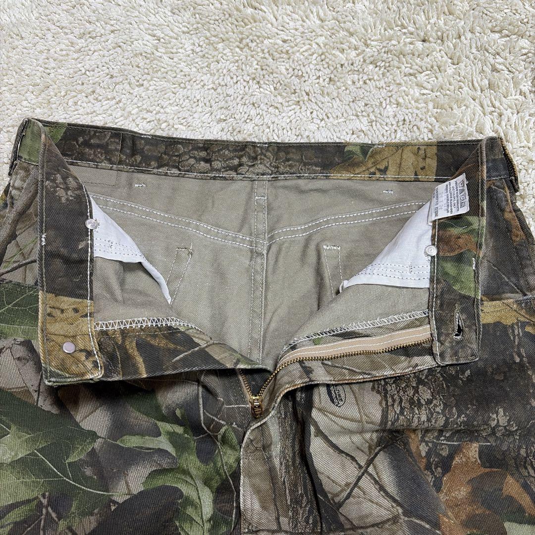 【極美品】ラングラー 迷彩 リアルツリー カモ パンツ USA製 ハンティング