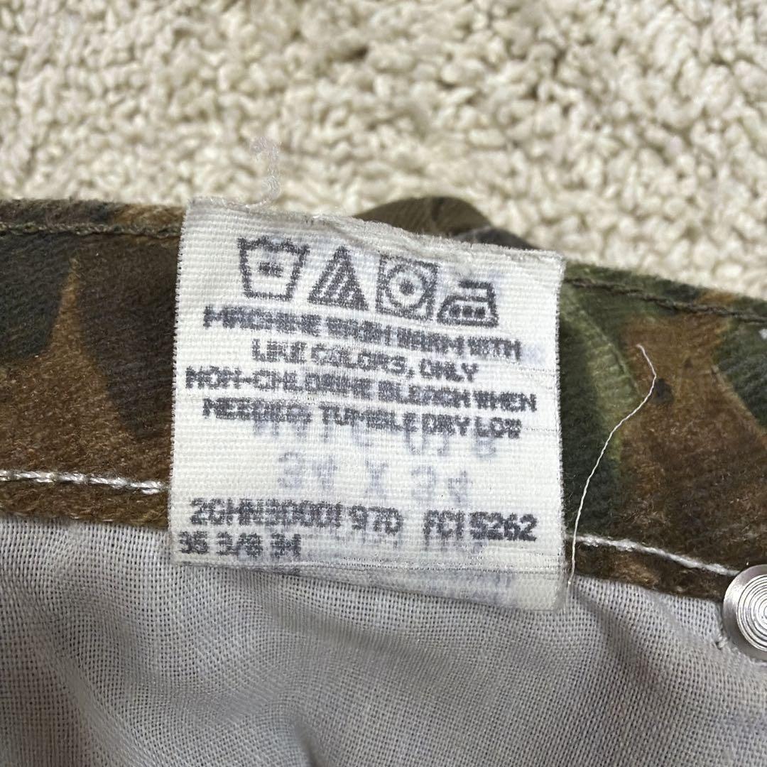 【極美品】ラングラー 迷彩 リアルツリー カモ パンツ USA製 ハンティング