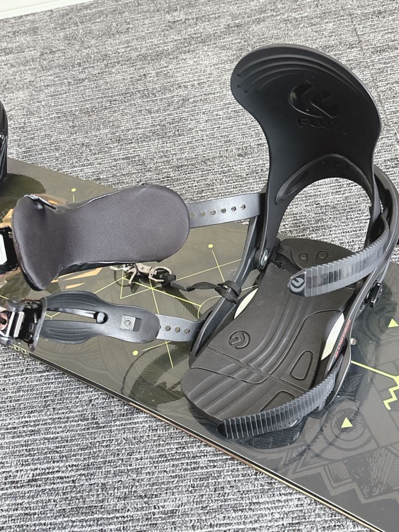 64超豪華❗️サロモン×FLUX メンズスノーボードセット★147cm+ビン付