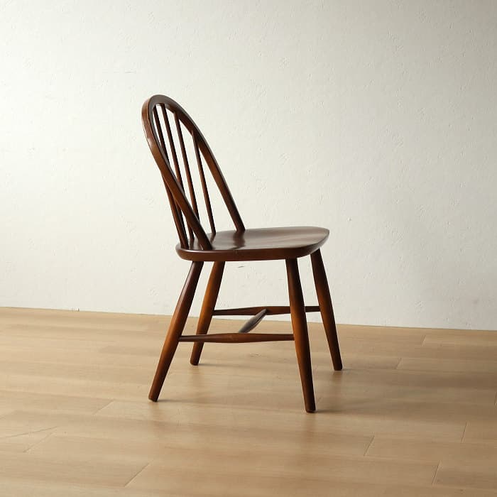 アンティーク 飛騨産業 キツツキ ウィンザーチェア ブナ材 無垢材②