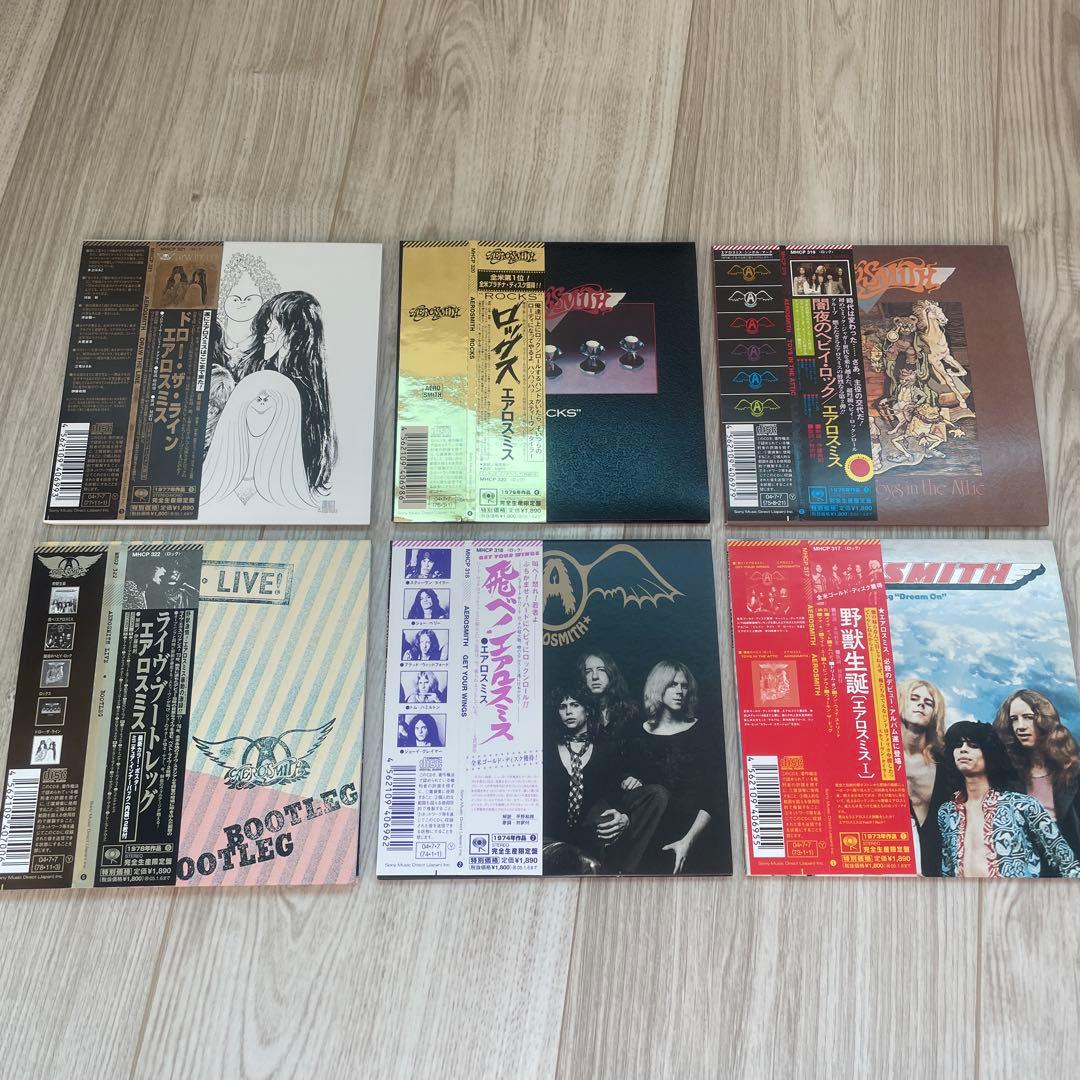 マ*+様 エアロスミスCD紙ジャケ19枚セットBOX