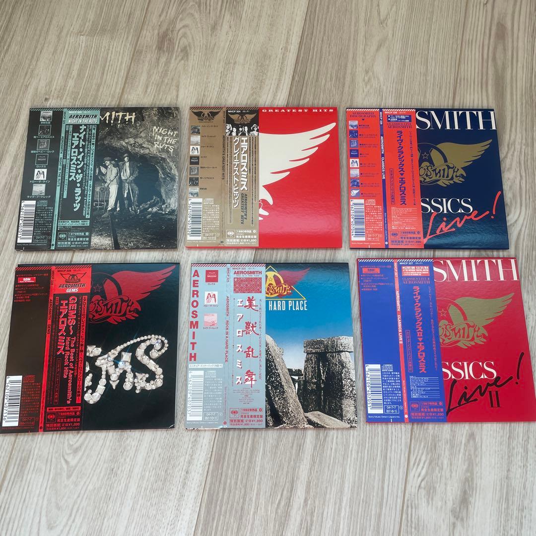 マ*+様 エアロスミスCD紙ジャケ19枚セットBOX