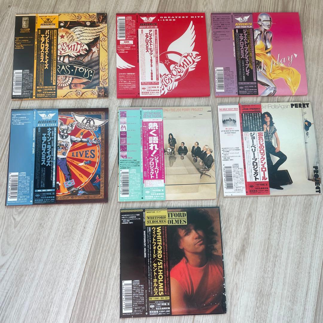 マ*+様 エアロスミスCD紙ジャケ19枚セットBOX