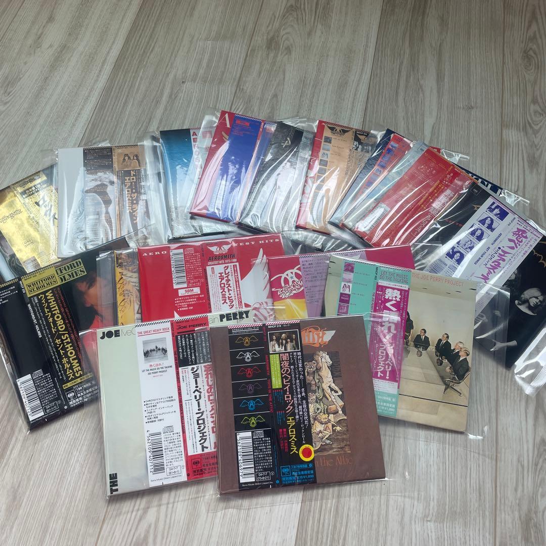 マ*+様 エアロスミスCD紙ジャケ19枚セットBOX