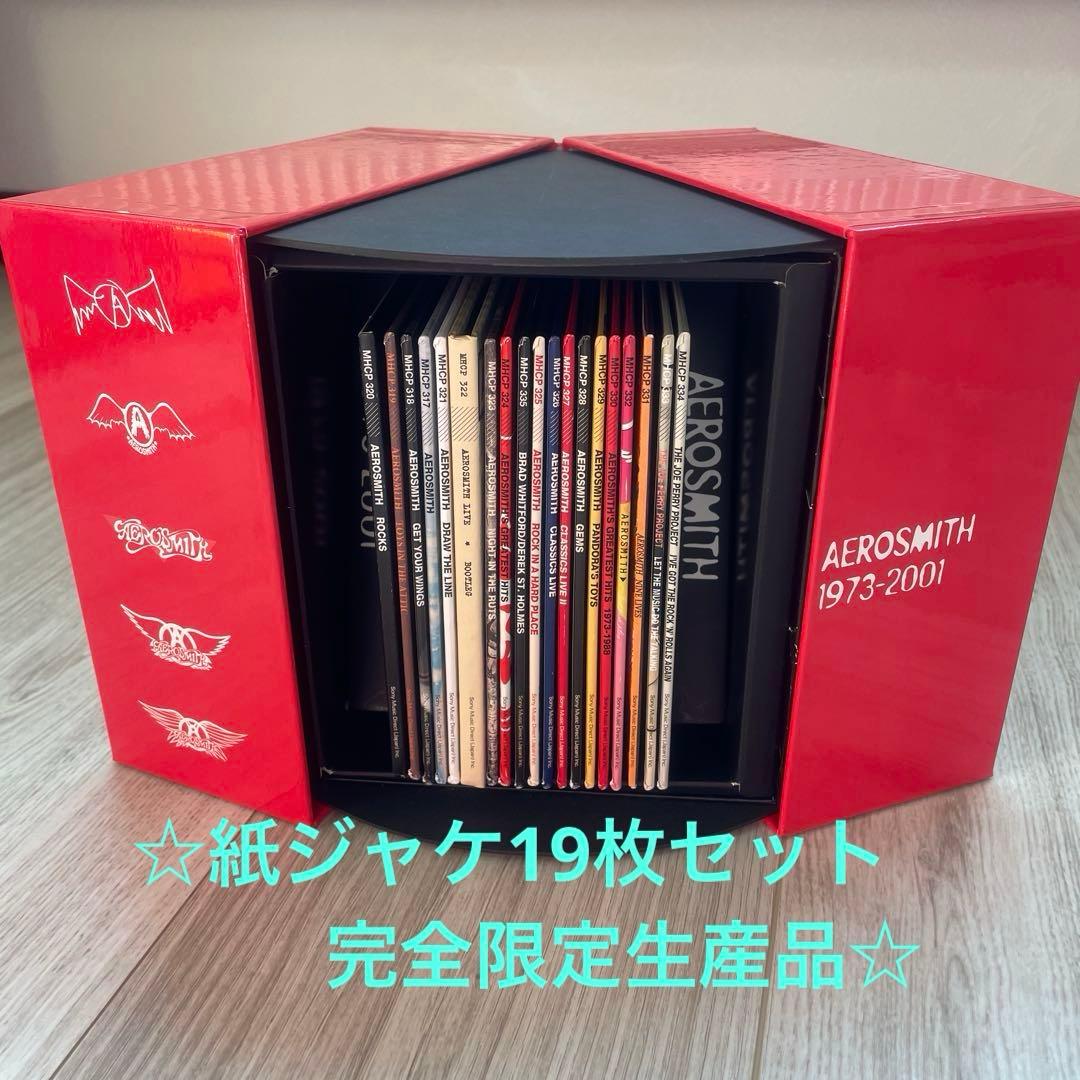 マ*+様 エアロスミスCD紙ジャケ19枚セットBOX