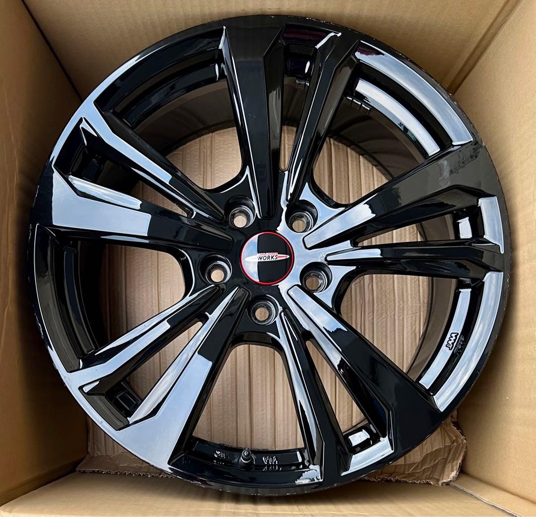 艶あり黒◆MINI クラブマンF54 JCW TASホイール18インチ4本セット