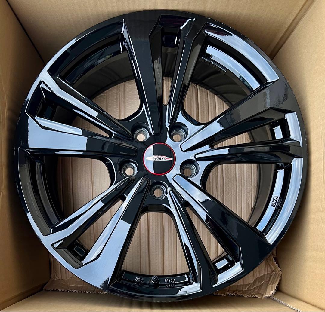 艶あり黒◆MINI クラブマンF54 JCW TASホイール18インチ4本セット