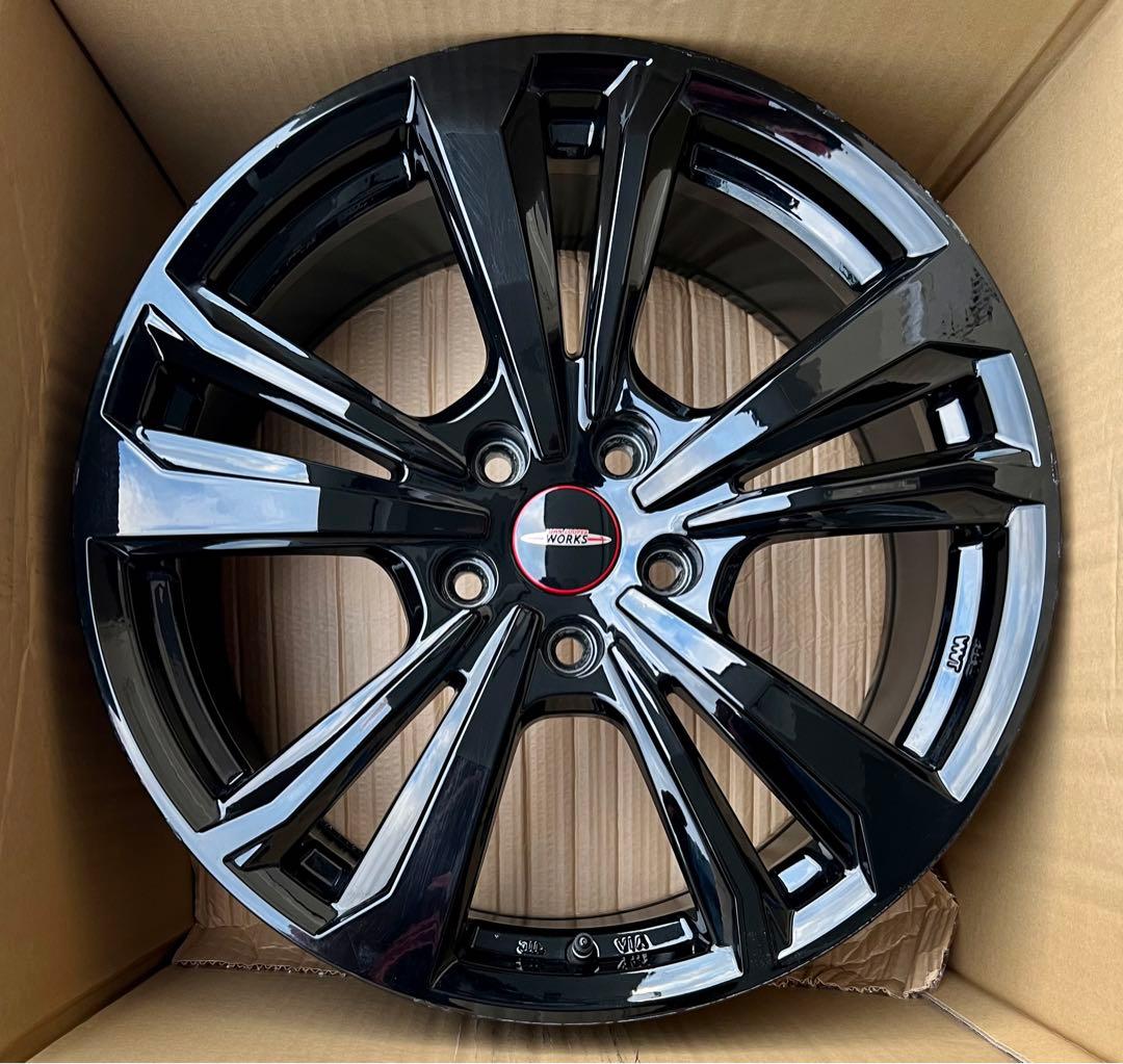 艶あり黒◆MINI クラブマンF54 JCW TASホイール18インチ4本セット