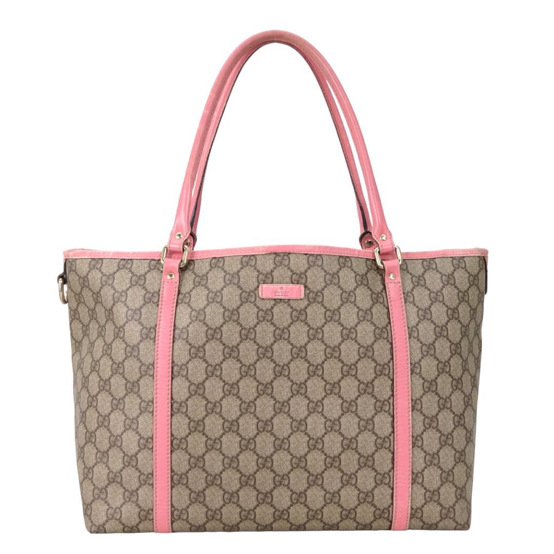 本物 ■ グッチ ■ GG スプリーム トート ベージュ ショルダートートバッグ