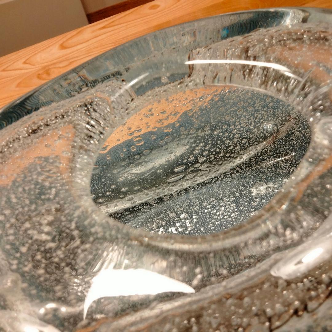 希少　Ju.　honour 吹きガラス　フラワーベース