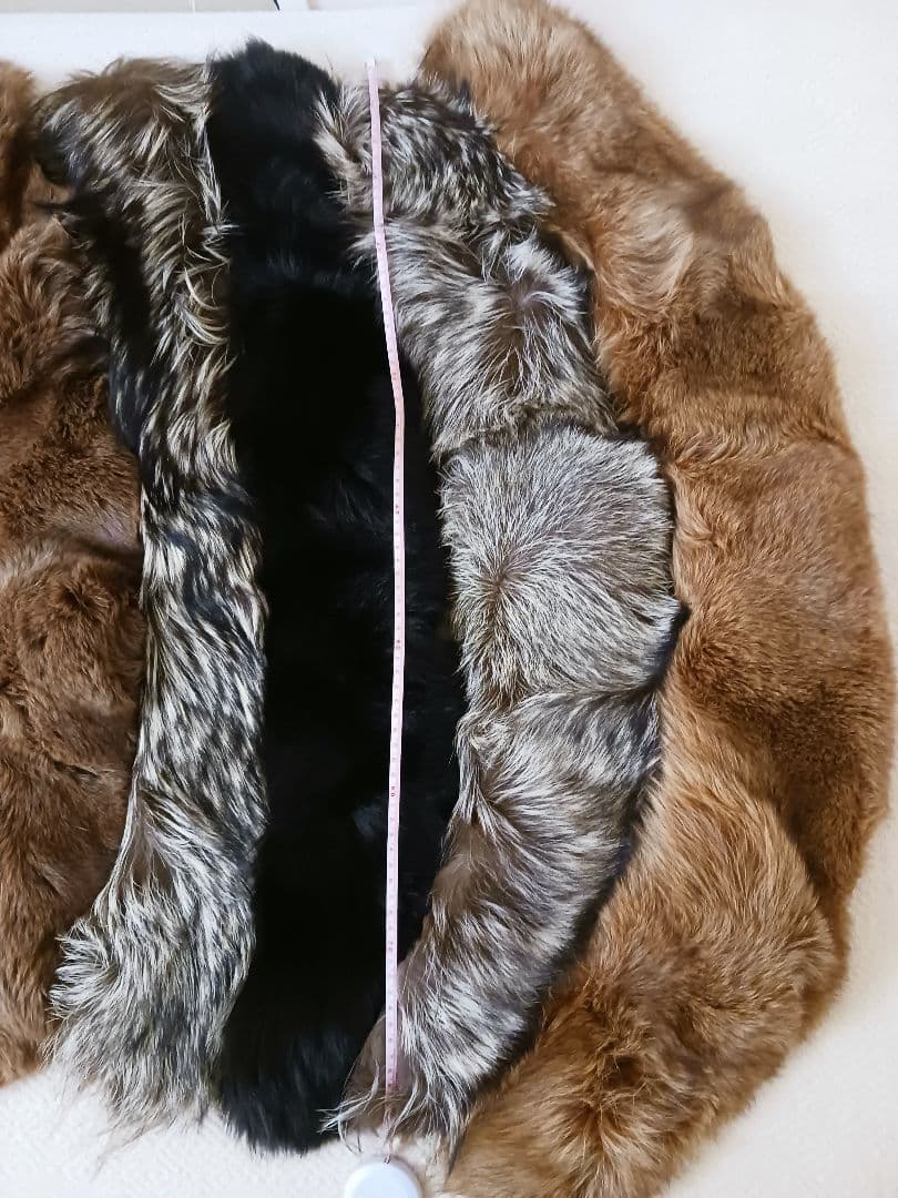 毛皮ファー襟巻きティペットマフラー&カフス17点セットまとめ売りSAGAFOX