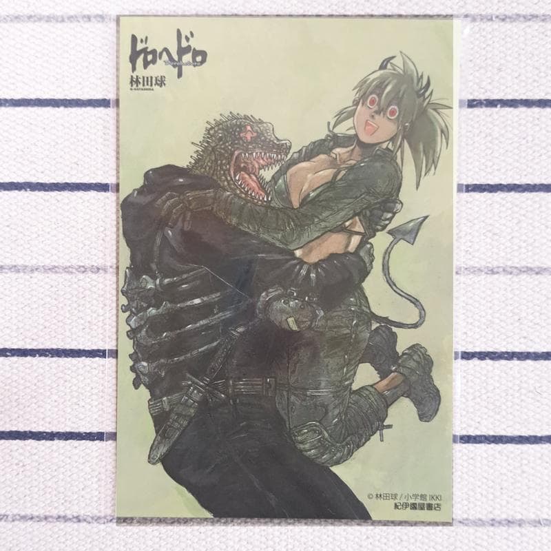 ドロヘドロ　両面　イラストカード　フライヤー　非売品