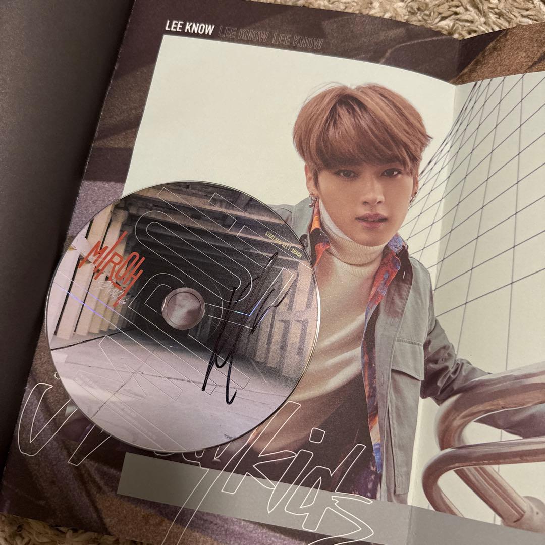 straykids スキズ リノ サイン入り アルバム MIROH トレカ