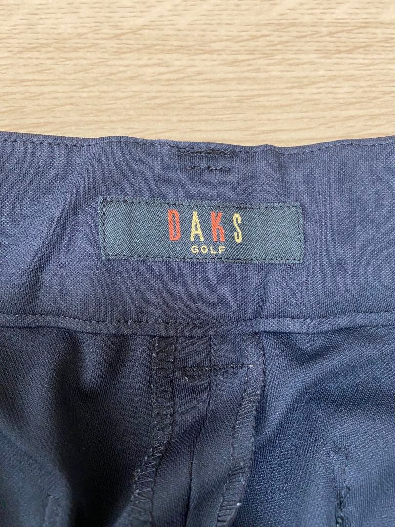 DAKS golf  ブラックパンツ　美品