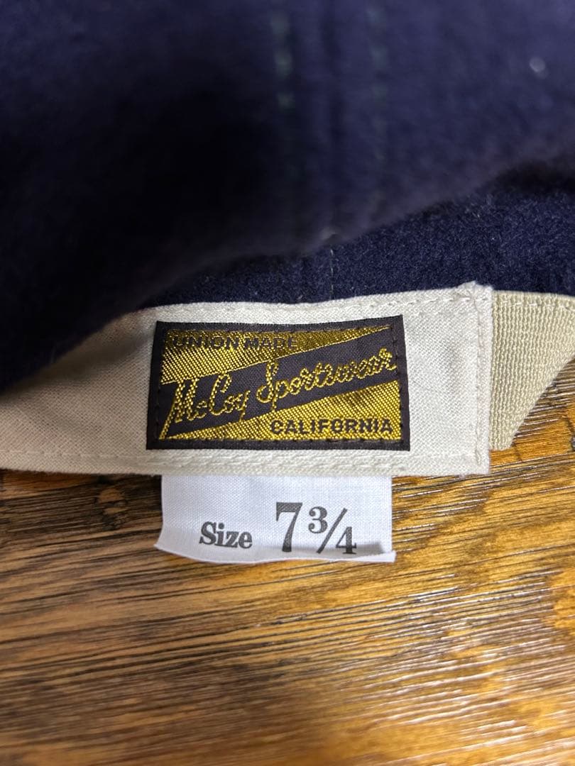 希少　リアルマッコイズ　WOOL BASEBALL CAP キャップ