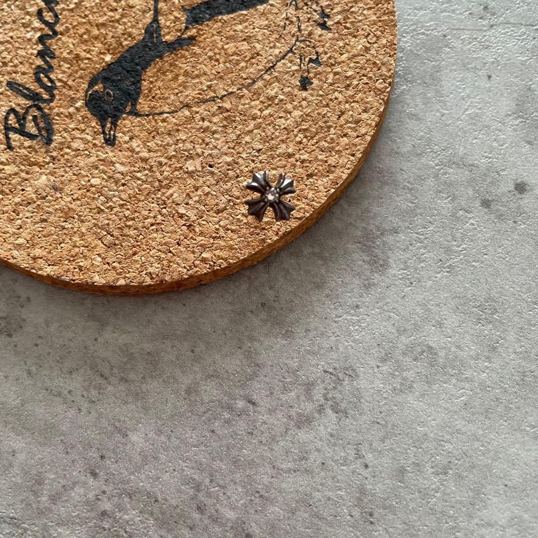 クロムハーツ　ピアス　925 シルバー　CHROME HEARTS ダイヤ入