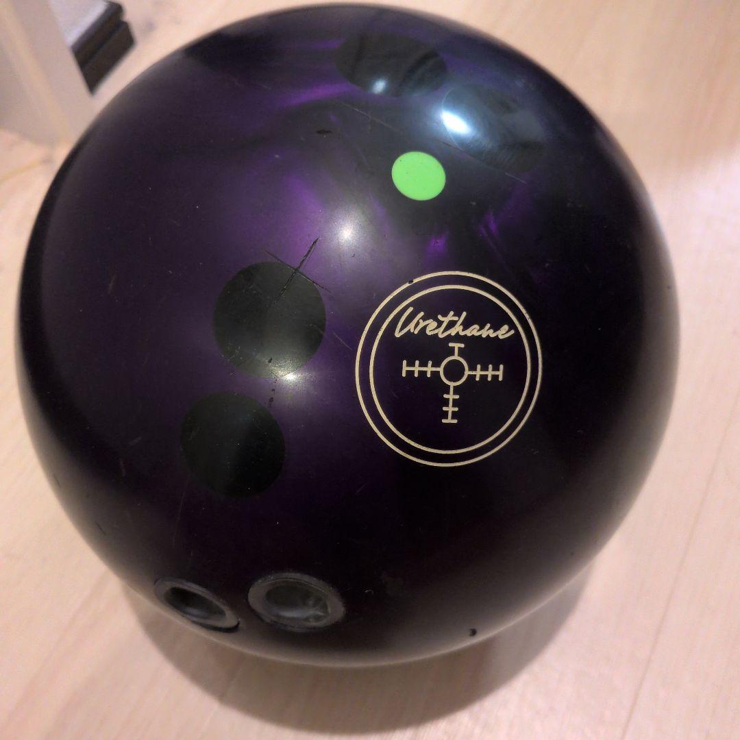 ボウリングボール パープルパール 15ポンド