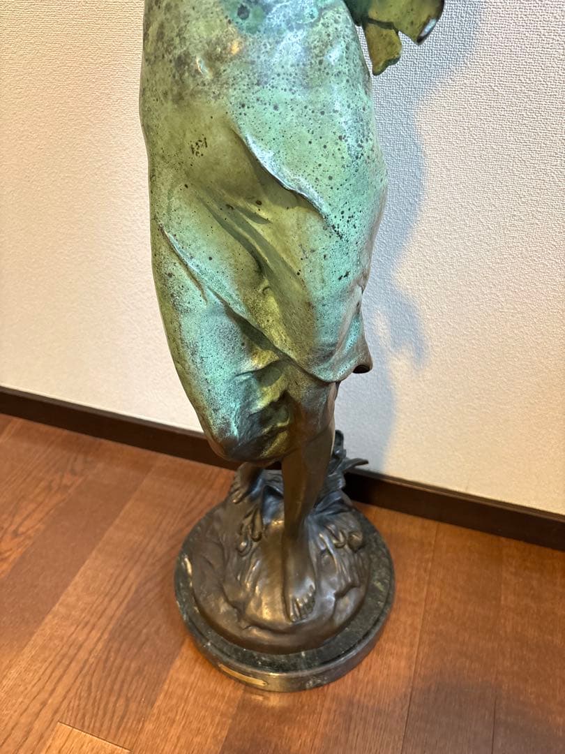 マ*ル様 美品　ブロンズ像(オーギュスト・モロー) 彫刻