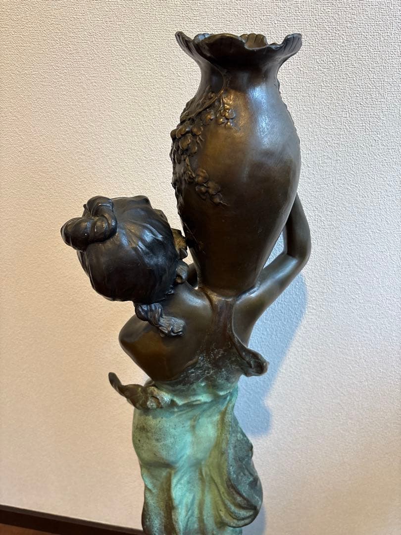 マ*ル様 美品　ブロンズ像(オーギュスト・モロー) 彫刻