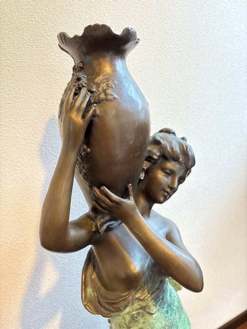 マ*ル様 美品　ブロンズ像(オーギュスト・モロー) 彫刻
