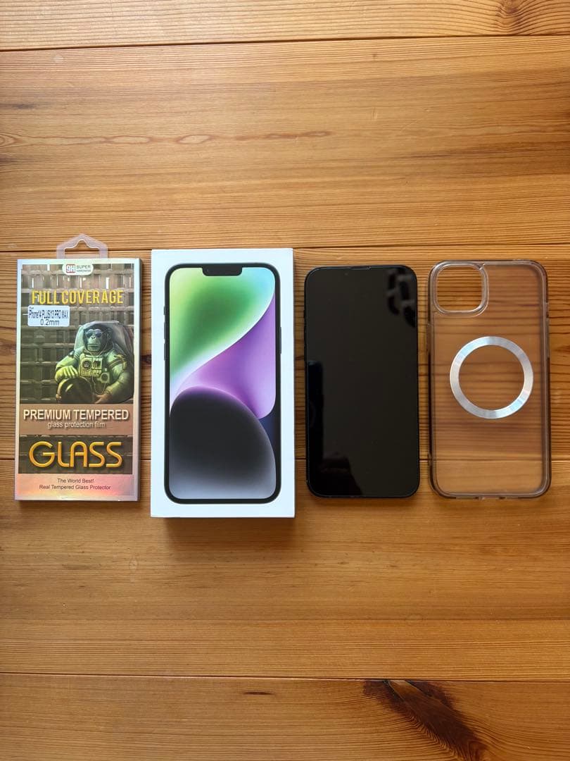 超美品、おまけ多数、iPhone14Plus、バッテリー95%