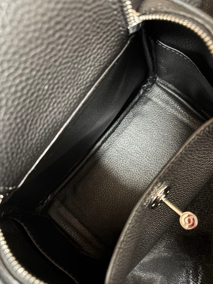 ⭐︎Oliveさま専用　ブラックレザーショルダーバッグ