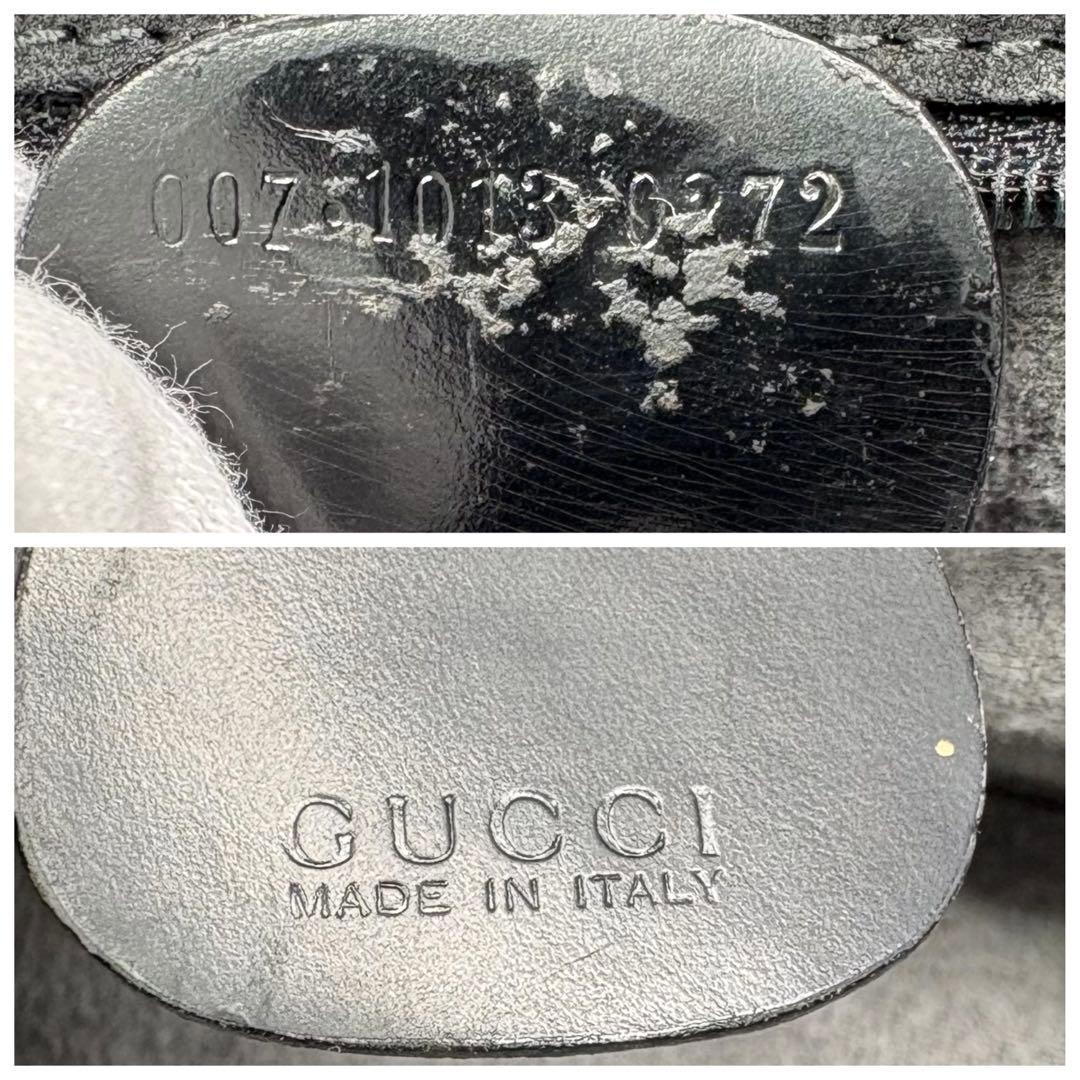 GUCCI ホースビットショルダーバッグクラッチバッグ　パテントレザー 2way