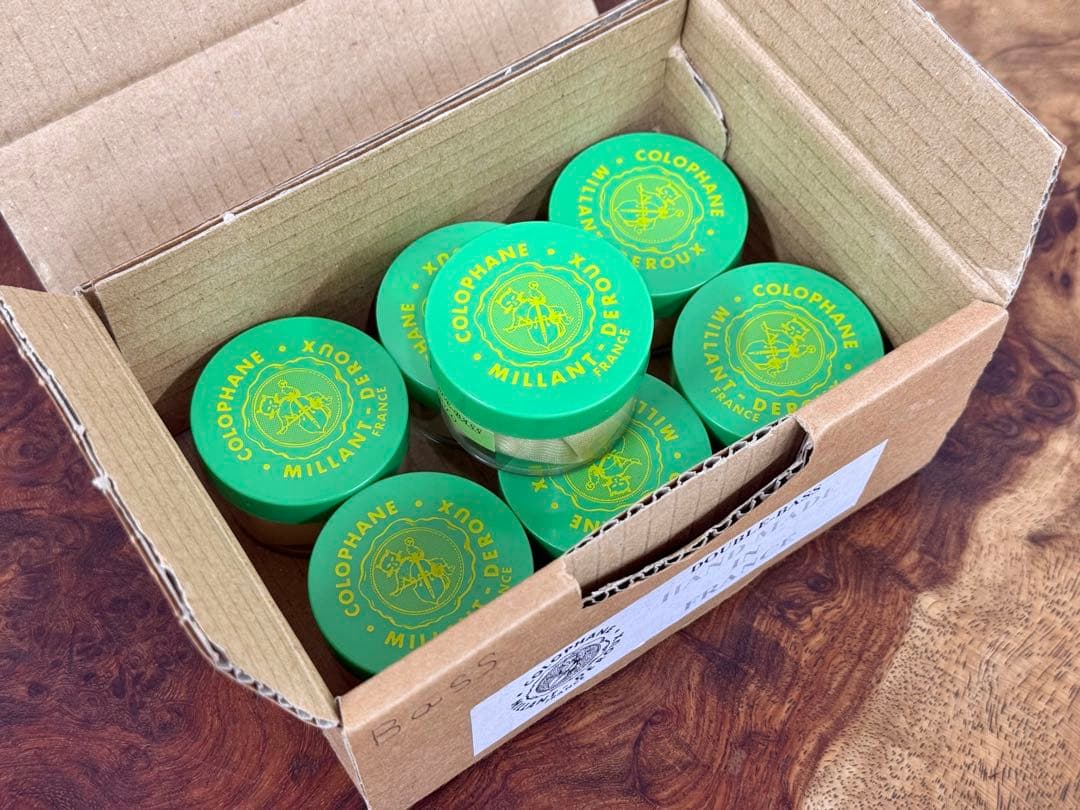 【新品】松脂 ミラン 黒猫（DOUBLE-BASS SOLO）まとめて7個！