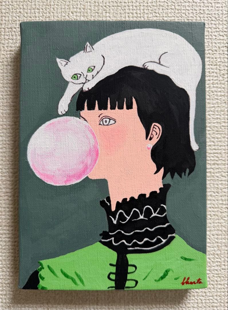 絵画 bubble gum