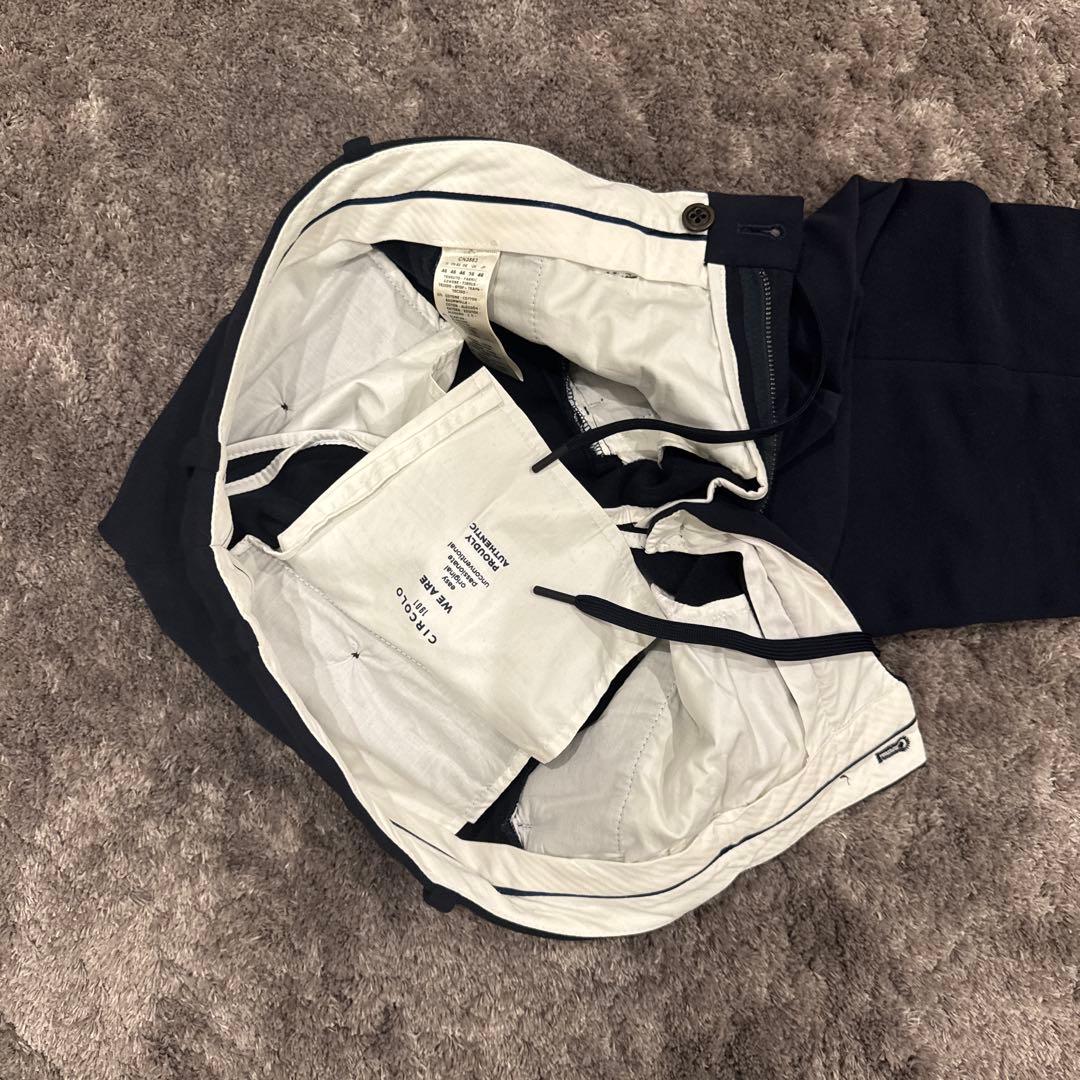 【美品】CIRCOLO ネイビー ジャージー　セットアップ