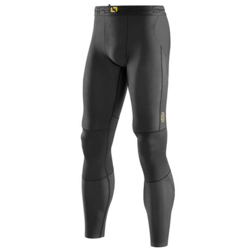 SKINS ブラック コンプレッションレギンス L