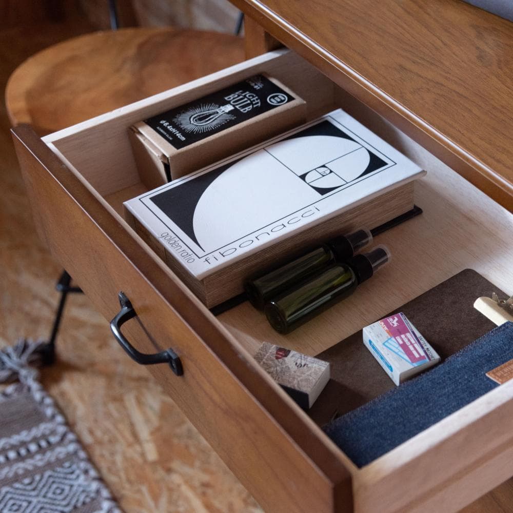 ミンディ材 ロー チェスト 木製 キャビネット サイドボード 洋服収納棚 タンス