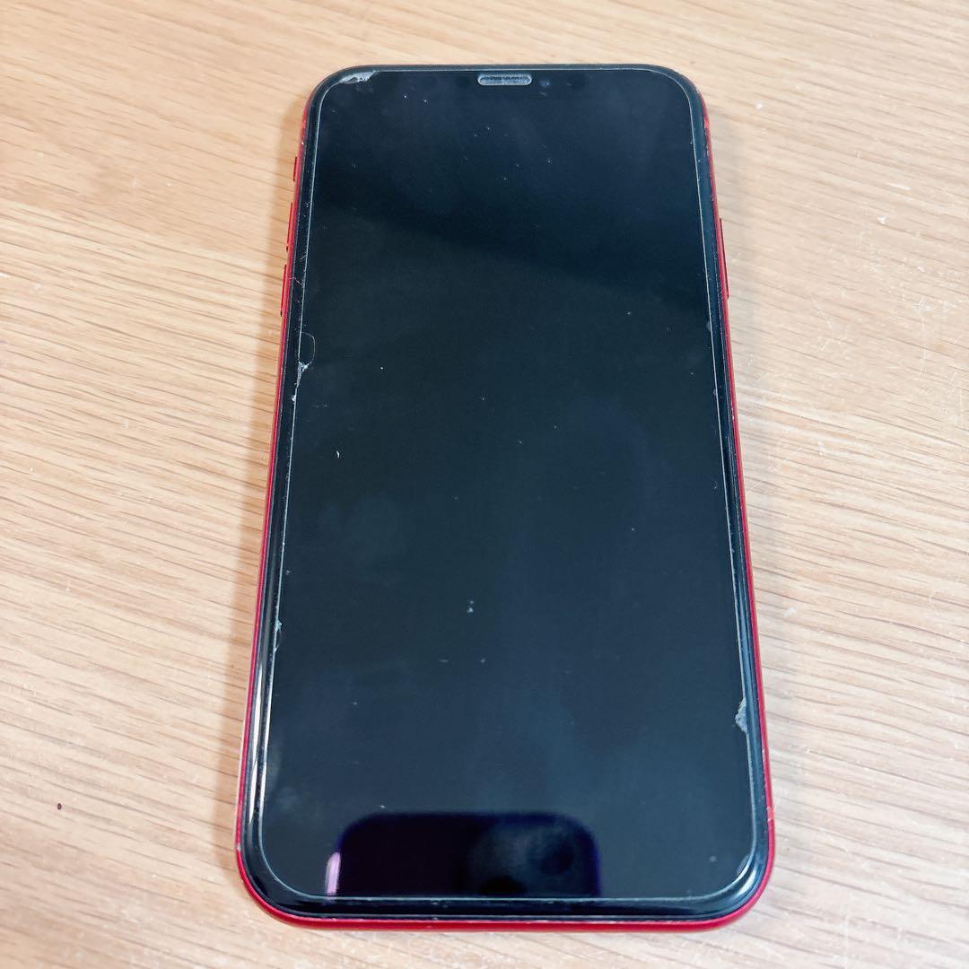 iPhoneⅩR 本体　128GB レッド