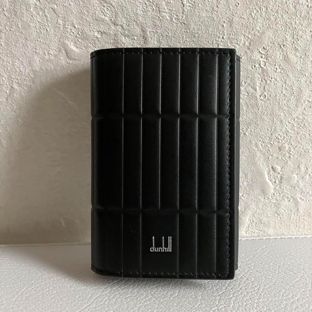 現行モデル 極美品 dunhill ダンヒル ローラガス キーケース 6連 黒