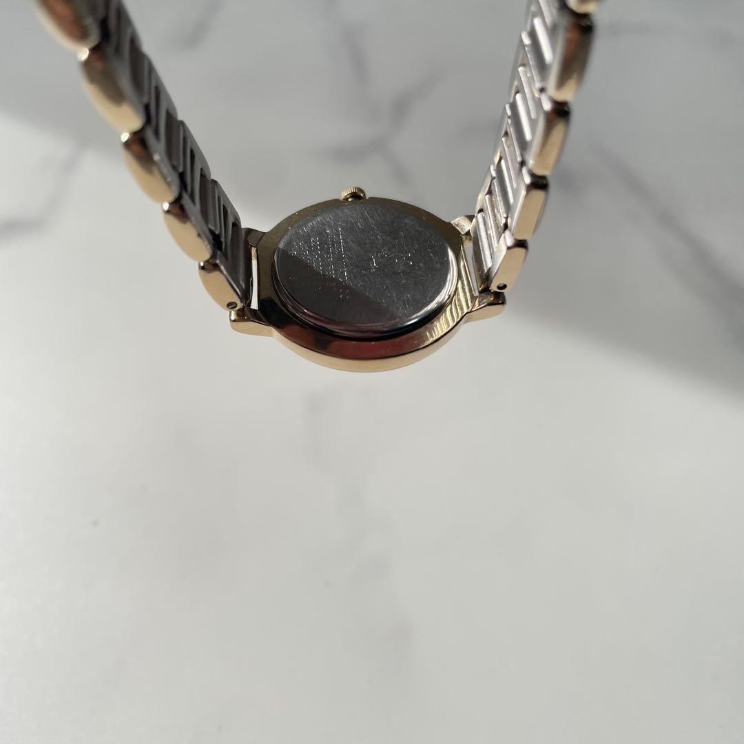 稼動品　YSL イブサンローラン　コンビカラー　ネイビー文字盤　腕時計