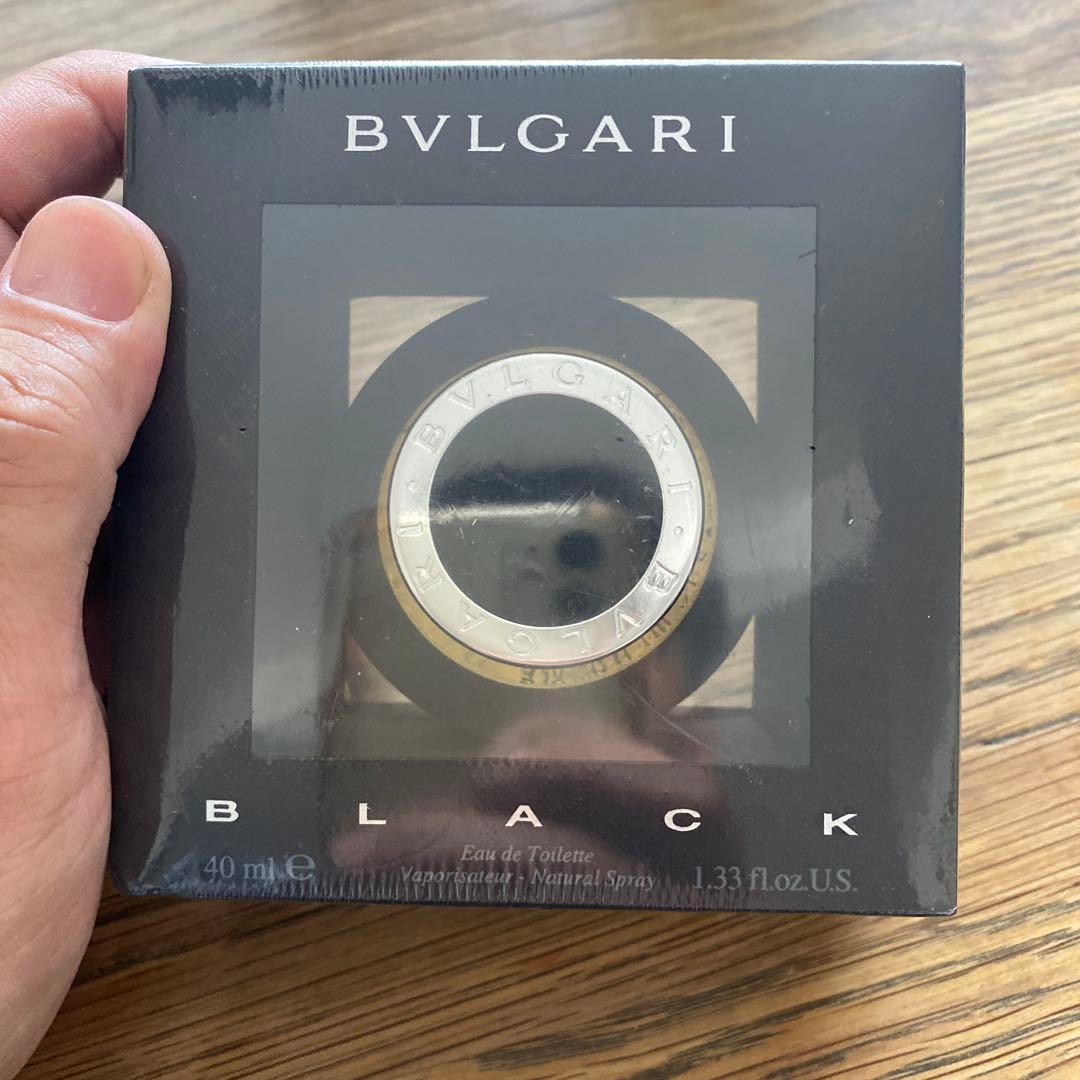 未開封 フィルム付き BVLGARI BLACK ブルガリ　ブラック