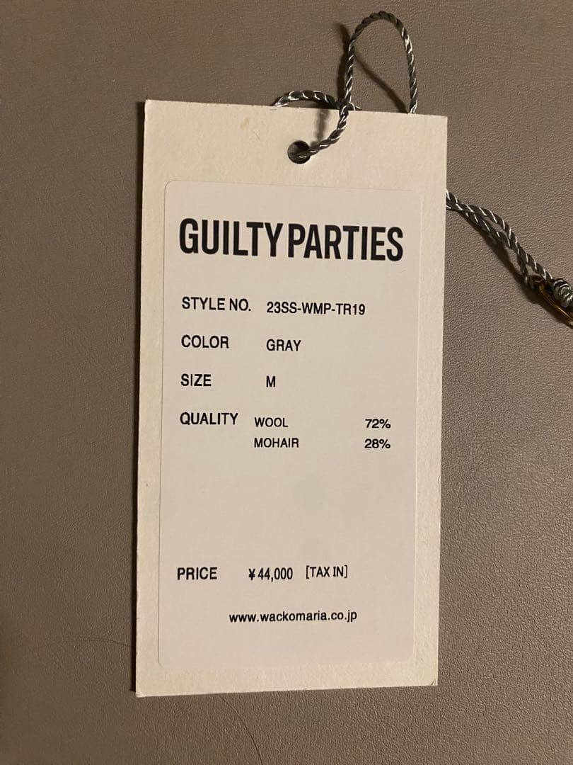 パンツ WACKO MARIA PLEATED TROUSERS TYPE 2 23SS