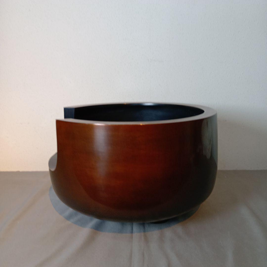 最後値下げ茶道具　(釜師)吉羽與兵衛作　唐金道安風炉　五徳付　共箱