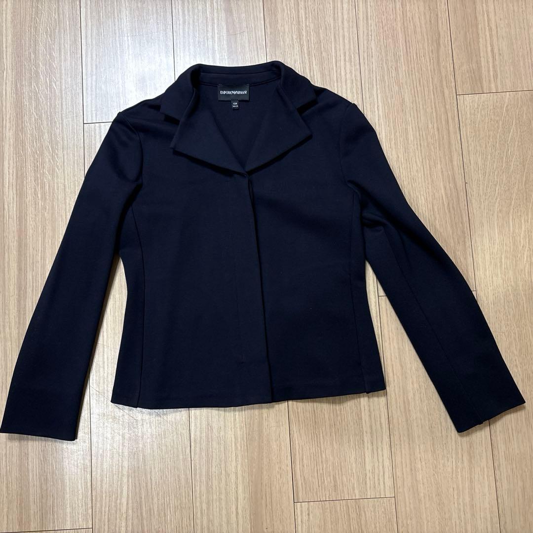 アルマーニジュニア　女子　セット　ネイビー ブレザーとドレス　卒業式　フォーマル