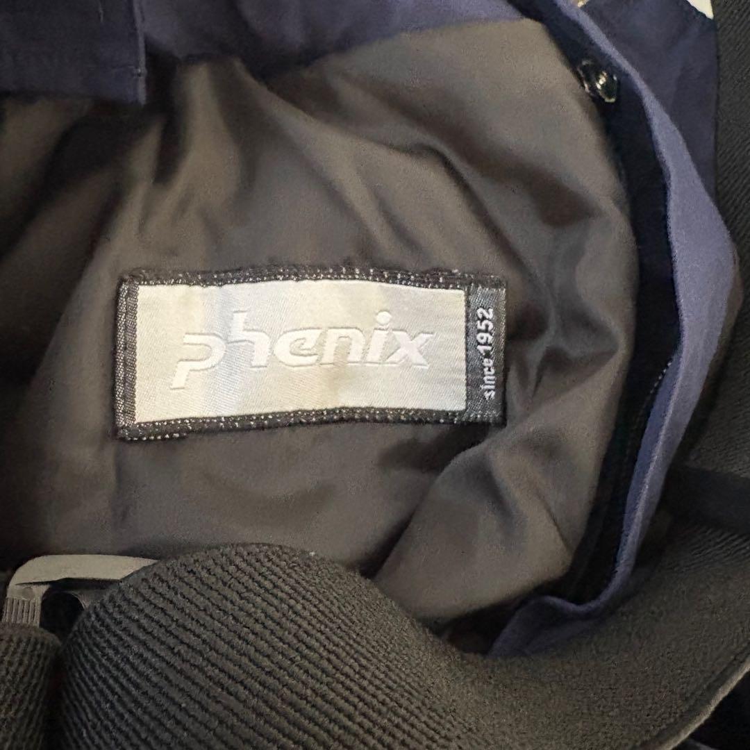 美品☆Phenix フェニックス　スキーウェア上下　スノボ　レッド　紺　Mサイズ