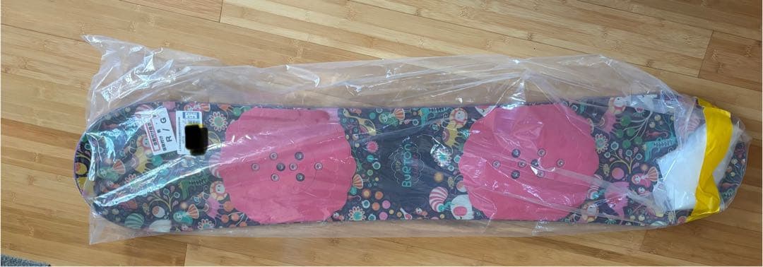 カラフル花柄スノーボードBURTON