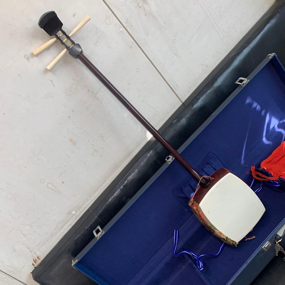 三味線 本体 ケース付き