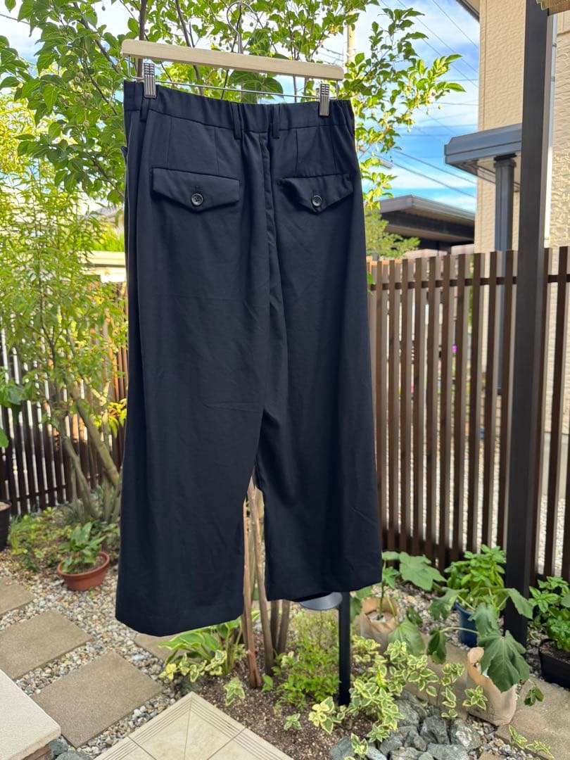 ヨーコサカモト　YS ブラックワイドパンツ