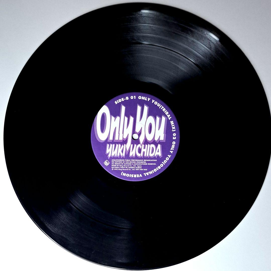 非売品　内田有紀　Yuki Uchida　Only You　レコード　小室哲哉